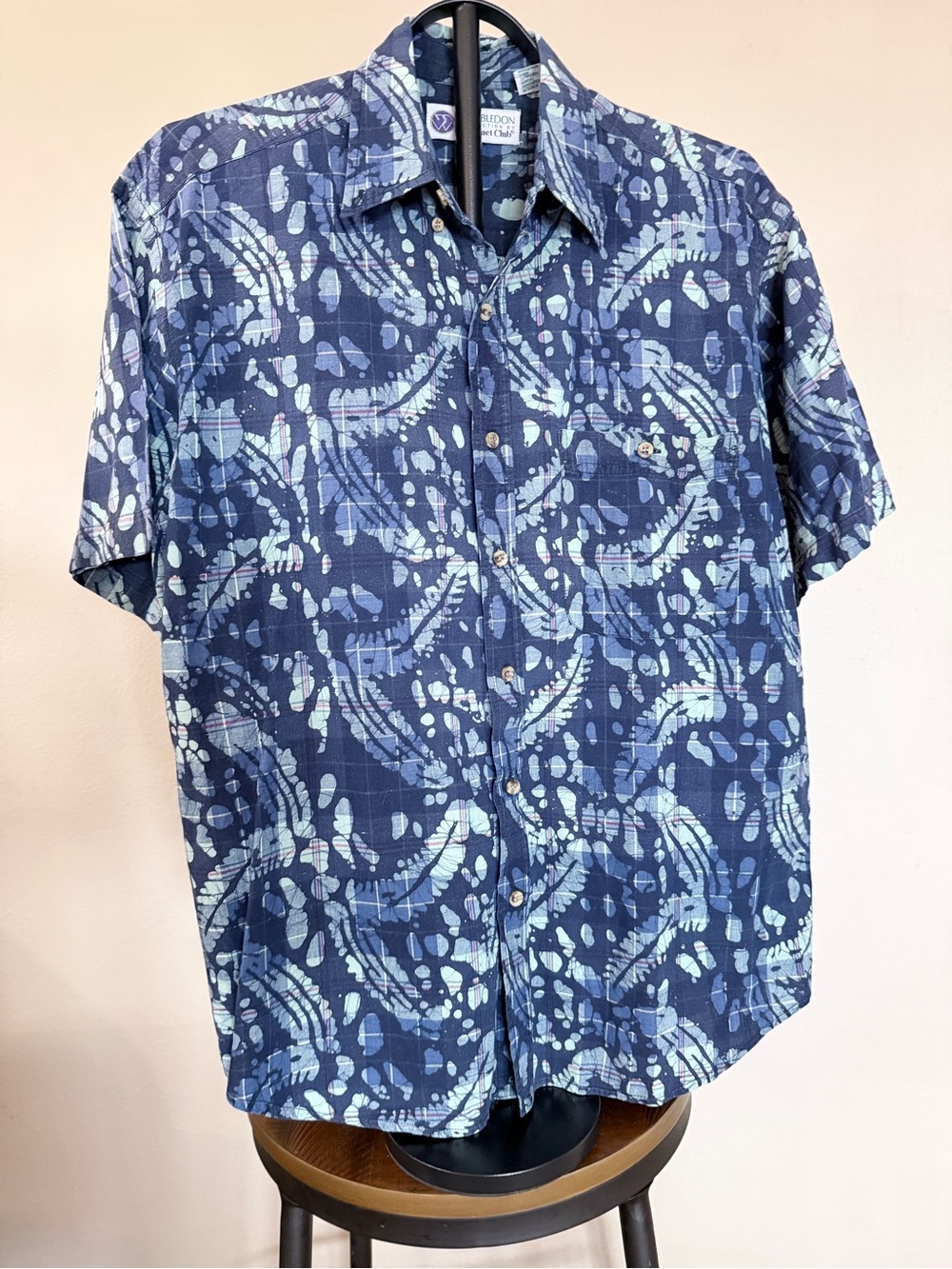 Wimbledon Racquet Club Button Up Shirt for men in size Medium